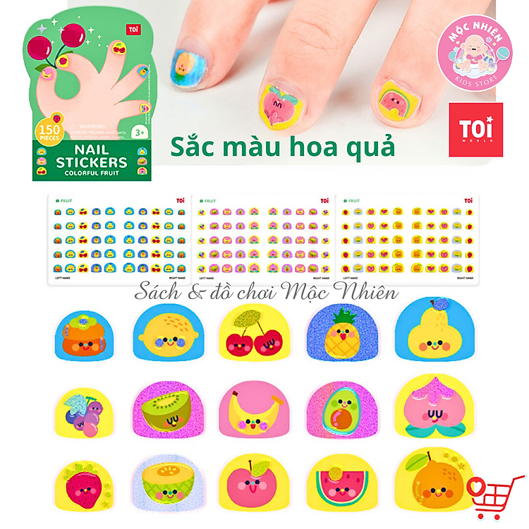 Đồ Chơi Dán Móng Tay TOI cho Bé Chính hãng Ưu đãi - Hình ảnh 5