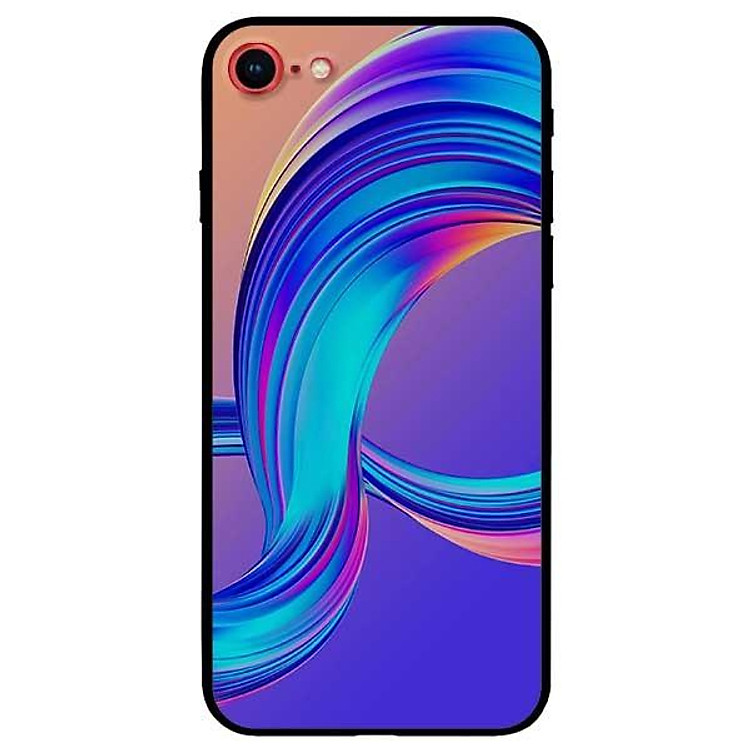 Ốp lưng dành cho iPhone 7 / iPhone 8 - iPhone Se 2020 - 7 Plus / 8 Plus mẫu Ảnh Xanh Vàng Hồng