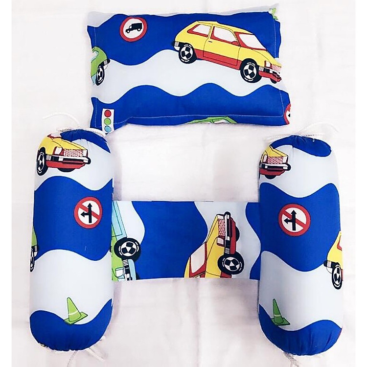 Bộ Chăn Gòn Và Gối Đinh Lăng Cho Bé ( họa tiết ngẫu nhiên cho bé trai và bé gái)