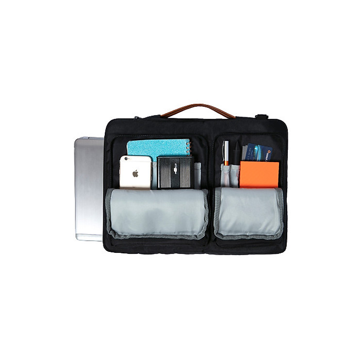 Túi chống sốc Laptop, túi macbook 14inch -15.6 inch Rainbow BG001 chất liệu Canvas chống thấm, lót mút + nhung chống va đập bảo vệ thân máy