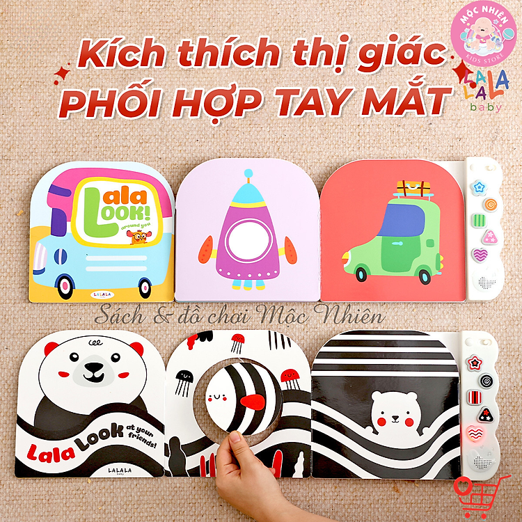 Mua Sách âm thanh Lalalook cho bé sơ sinh Chính hãng Giá rẻ - Hình ảnh 5