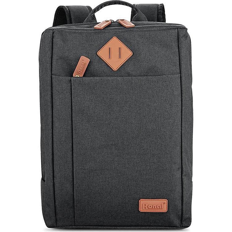 Balo Laptop 15,6" Ronal BL88 - Đen Logo Bò