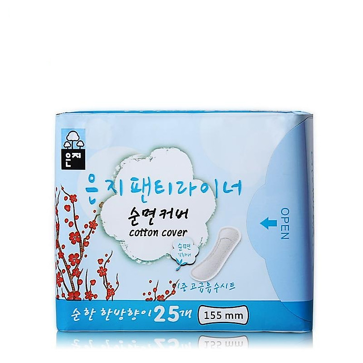 Băng vệ sinh hàng ngày Eunjee Hàn Quốc (25 miếng x 15.5cm)