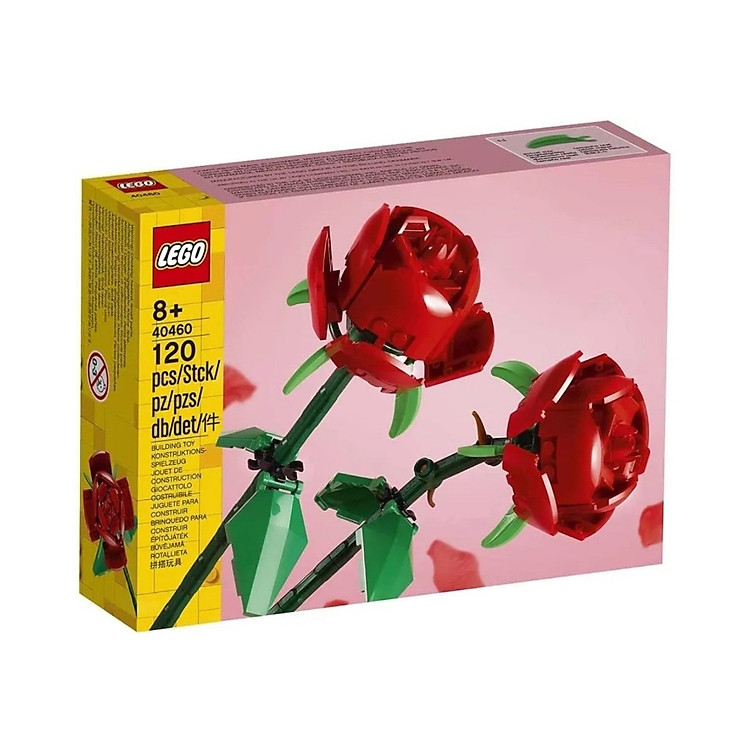 BỘ LẮP RÁP LEGO 40460 HOA HỒNG Chính hãng Giá rẻ - Hình ảnh 5