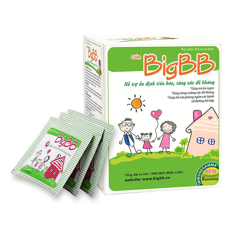 Thực phẩm bảo vệ sức khỏe Cốm BigBB