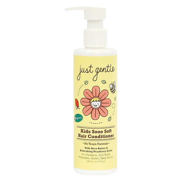 Dầu Xả Hữu Cơ Just Gentle JG005 (200ml) - Giao Mẫu Ngẫu Nhiên