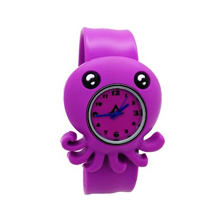 Đồng hồ Silicon Bạch tuộc đáng yêu cho bé