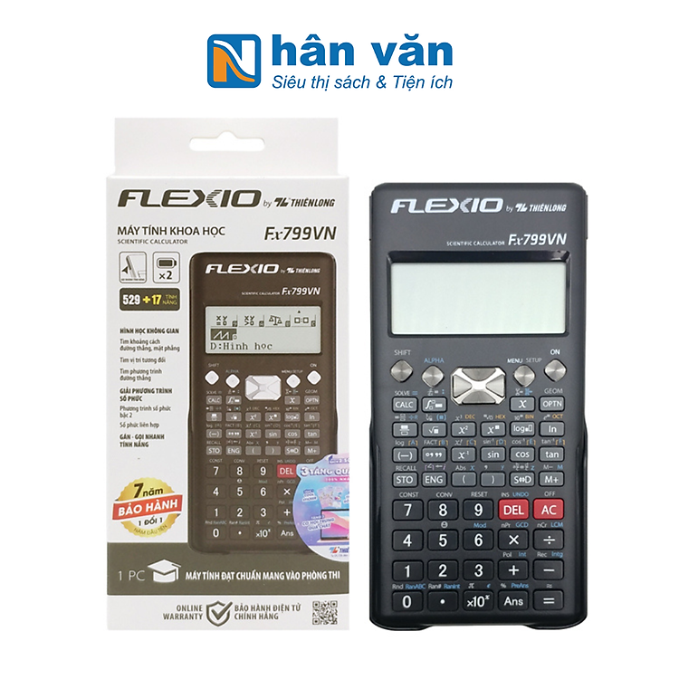 Máy Tính Khoa Học Flexio – Thiên Long Fx799VN
