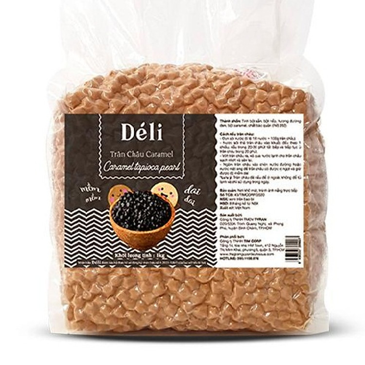 Trân châu caramel Déli 1kg
