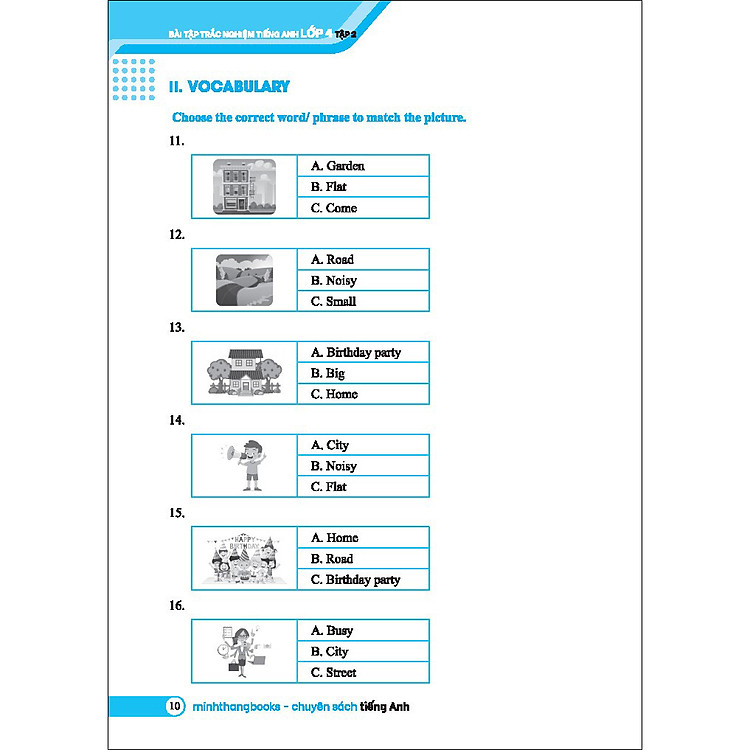 GLOBAL SUCCESS - Bài Tập Trắc Nghiệm Tiếng Anh Lớp 4 Tập 2 - Ảnh 5