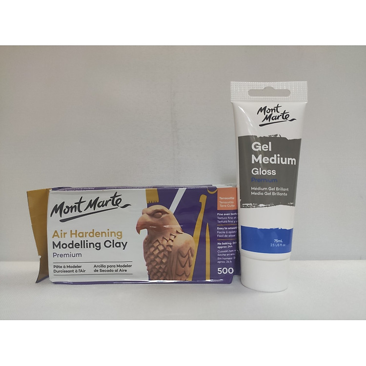 Bộ đất sét và dụng cụ phủ bóng - Ảnh 3