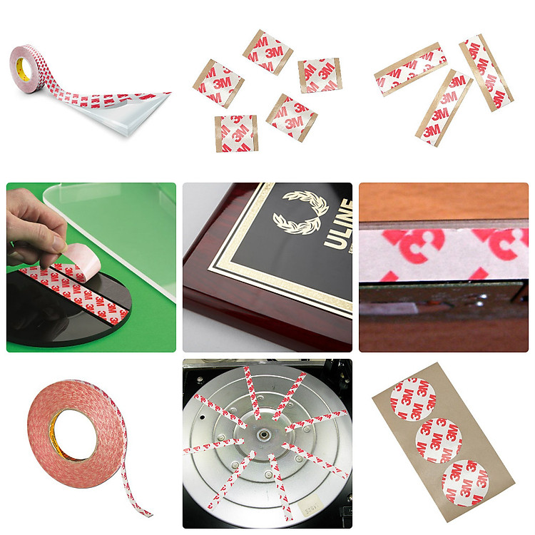 Băng keo 2 mặt 3M 9088 (10mm x 50m) - Ảnh 5