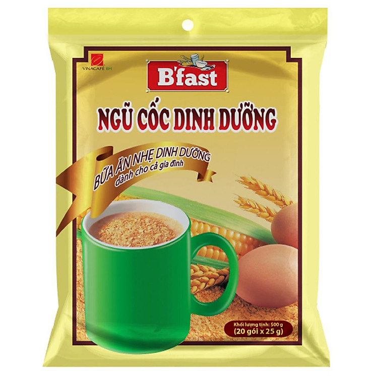 Ngũ Cốc VCF Vina Café ( Bịch 20gói x 25gr)