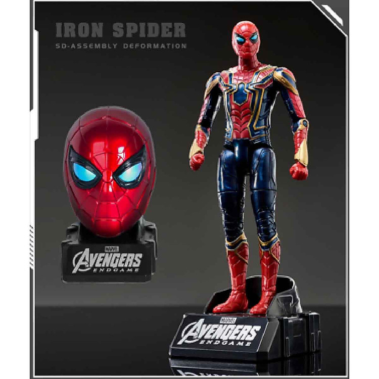 Đồ Chơi Mô Hình Iron Spider MORSTORM Chính hãng Ưu đãi - Hình ảnh 3