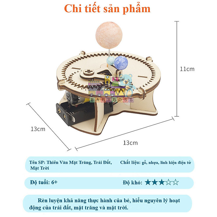 Mua Đồ Chơi Khoa Học Tự Làm BABYBOSS Chính hãng Tiết kiệm - Hình ảnh 4