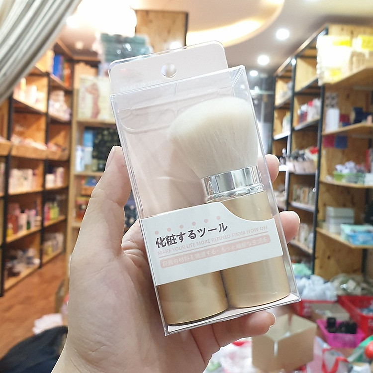 Cọ phấn phủ, phấn má lông cọ trắng mềm