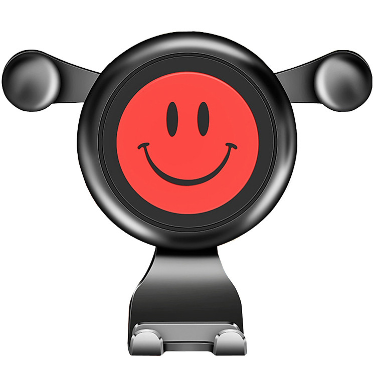 Giá Đỡ Điện Thoại trên ô tô Hình Mặt Cười Kẹp Trực Tiếp Vào Khe Gió Của Điều Hòa Xe Hơi YE-R054