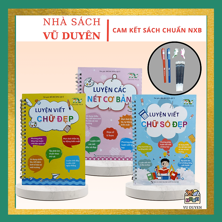 Bộ Vở Tập Viết Tự Xóa Thần Kỳ Thanh Nga - Ảnh 6