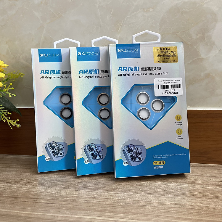 Bộ Vòng Bảo Vệ Camera Kuzoom Dành Cho iPhone 14pro/14promax (Bộ 3 Vòng) - Chống Bụi Và Mờ Camera - Siêu Xịn Xò Và Sang Chảnh.Hàng Nhập Khẩu