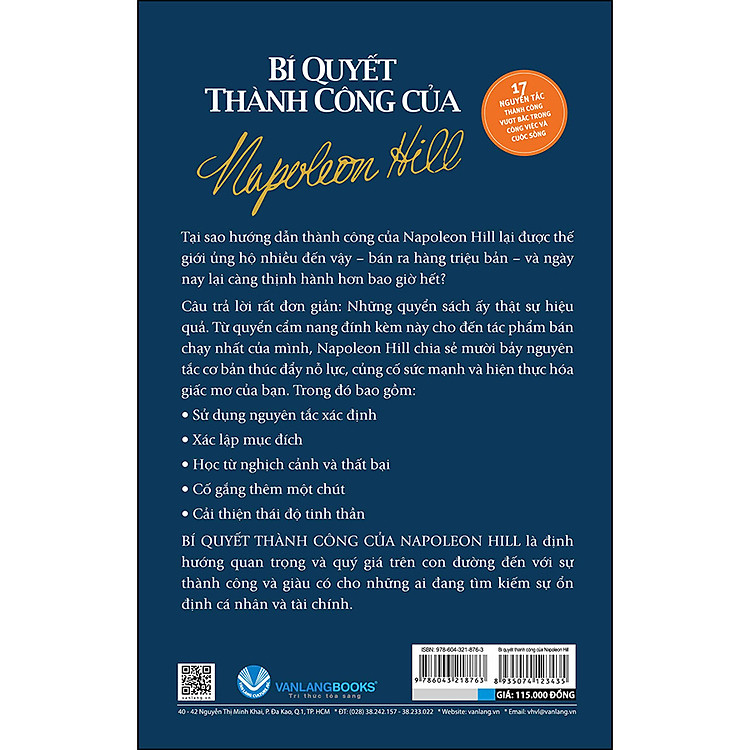 Bí Quyết Thành Công Napoleon Hill - Ảnh 2