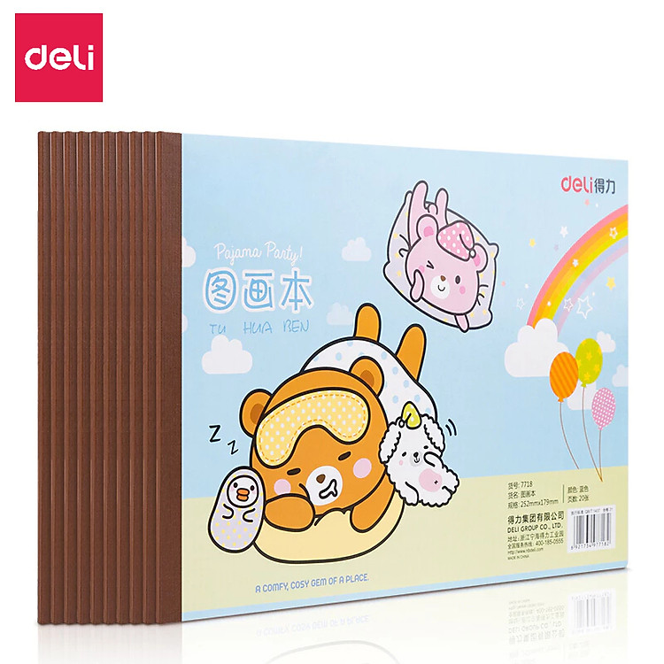 Vở Vẽ Học Sinh Deli (179*252)