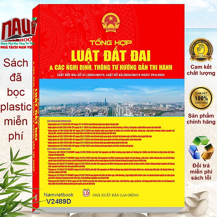 Tổng Hợp Luật Đất Đai năm 2024 và Các Nghị Định, Thông Tư Hướng Dẫn Thi Hành