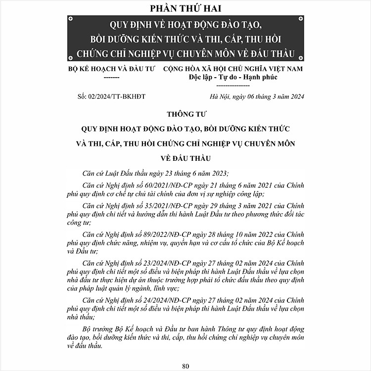 Luật Đấu Thầu 2023 và Các Văn Bản Liên Quan Đến Lĩnh Vực Đấu Thầu - Ảnh 5