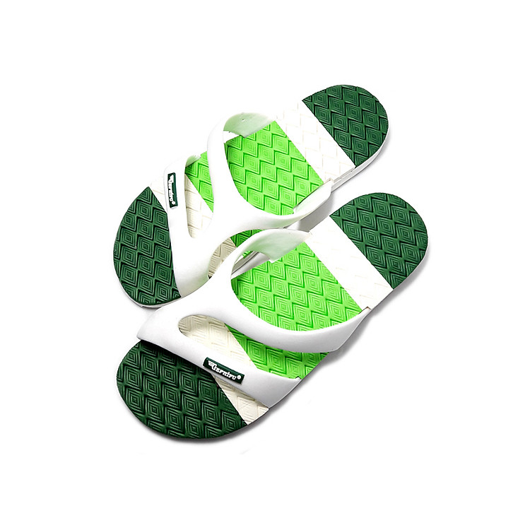 Dép nam quai ngang thời trang T210S241 - Xanh rêu