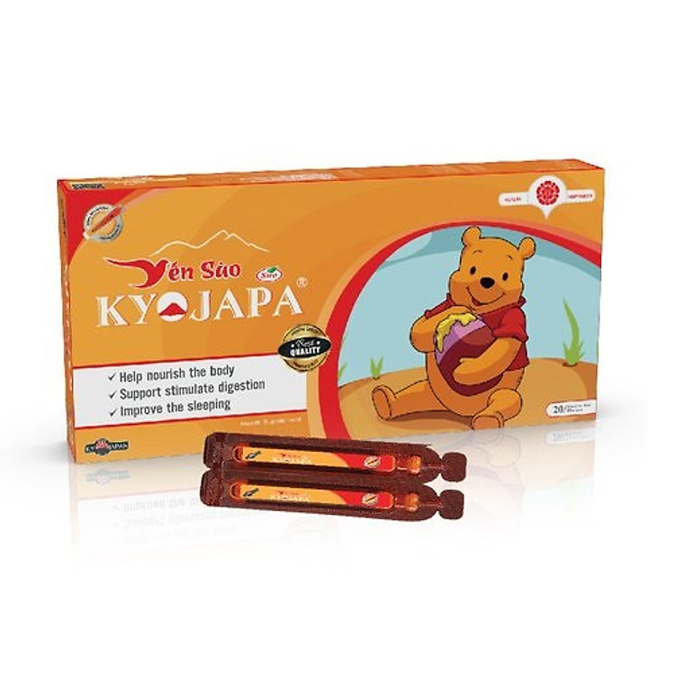 TPBVSK Siro Yến Sào KYOJAPA - Giúp ăn ngon ngủ tốt, phụ hồi sức khỏe, phát triển toàn diện
