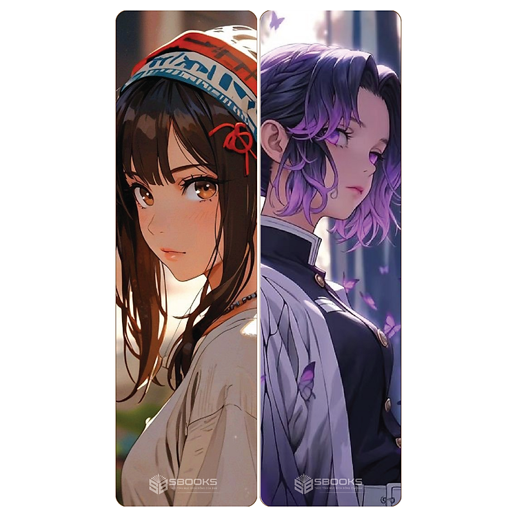 Bookmark Kẹp Sách Hoạ Tiết Anime (10 cái) - Ảnh 4