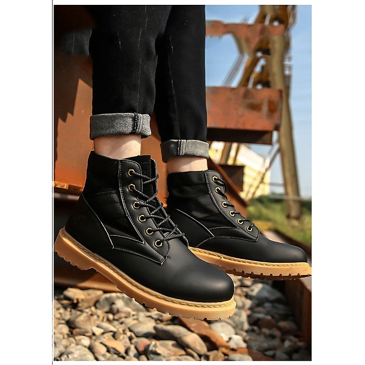 Giày Boot Da Nam PASSO G121