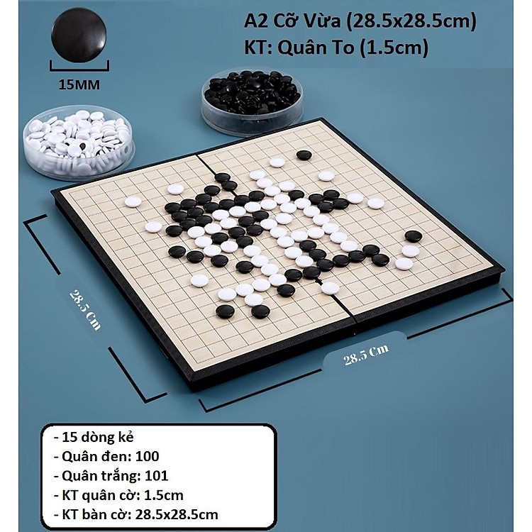 Mua Bộ cờ vây nam châm Amalife - Cỡ Vừa Chính hãng Ưu đãi - Hình ảnh 2