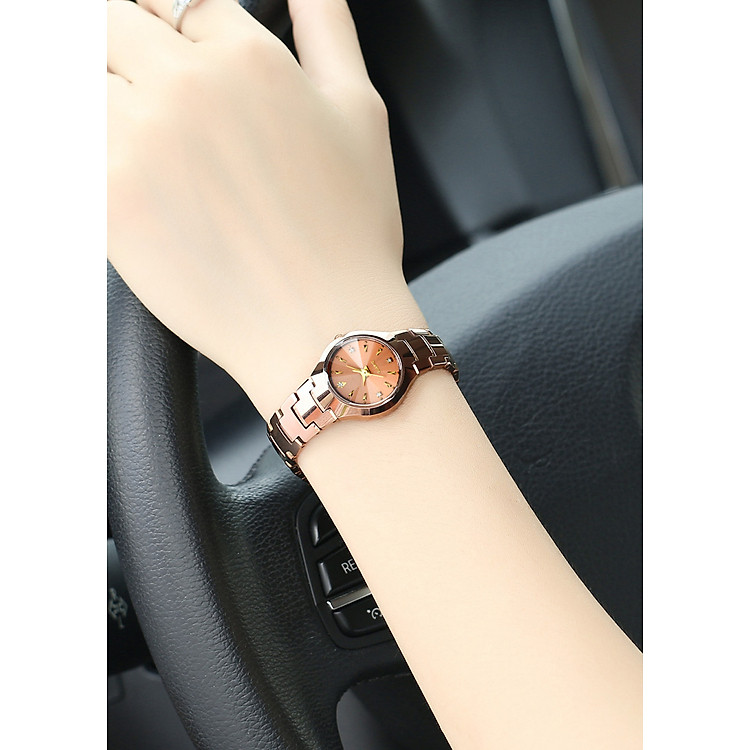 Đồng Hồ Nữ Chống Nước Mặt Đính Đá Sapphire R-Ontheedge RZY-06T