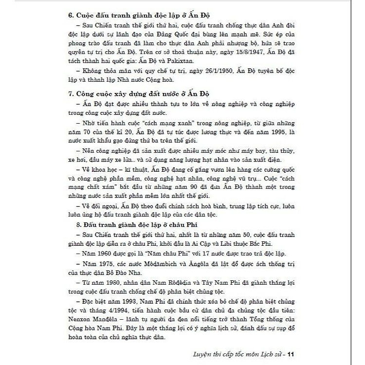 Luyện Thi Cấp Tốc Môn Lịch Sử - Ảnh 5