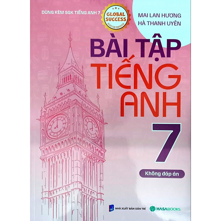 Bài Tập Tiếng Anh Lớp 7 - Không Đáp Án