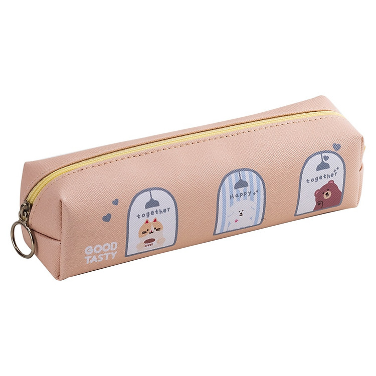 Hộp Bút Túi Đựng Bút Đồ Dùng Học Tập Đồ Dùng Cá Nhân Học Sinh Họa Tiết Vui Nhộn Deli - Bóp Viết Phù Hợp Cho Học Sinh, Đựng Mĩ Phẩm - Màu Sắc Tươi Sáng