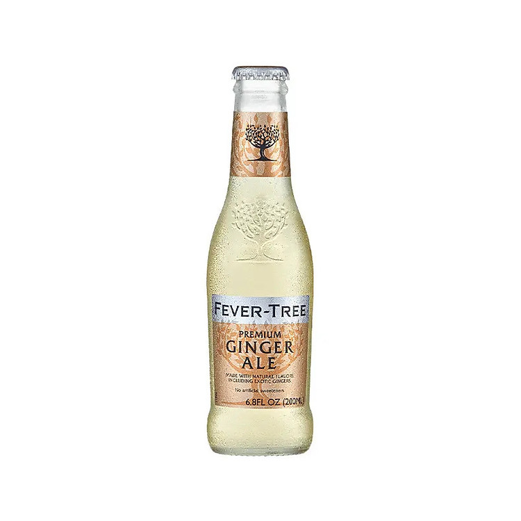 Nước giải khát có ga Fever Tree Premium Ginger Ale 4x0.2L