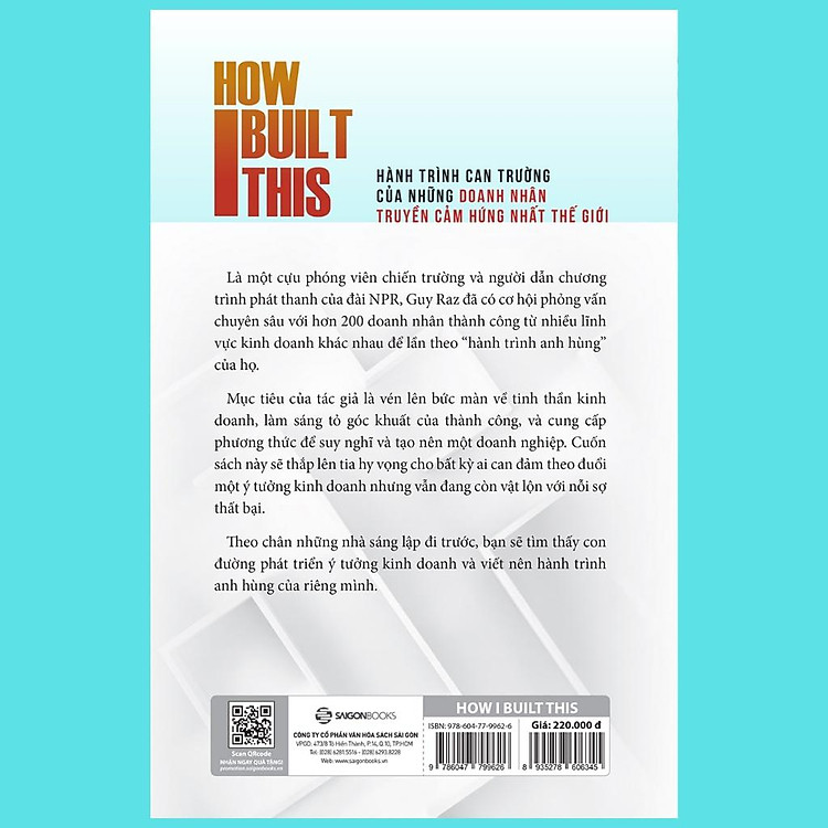 How I Built This - Hành Trình Can Trường Của Những Doanh Nhân Truyền Cảm Hứng Nhất Thế Giới - Ảnh 3