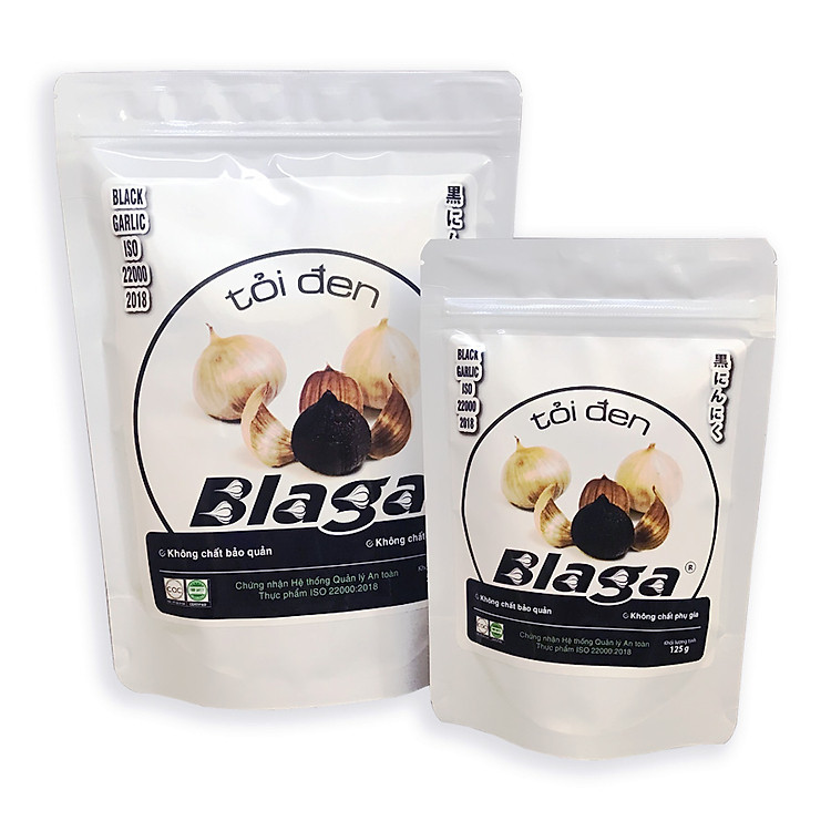 COMBO TỎI ĐEN BLAGA - Túi 500g tặng kèm túi 125g