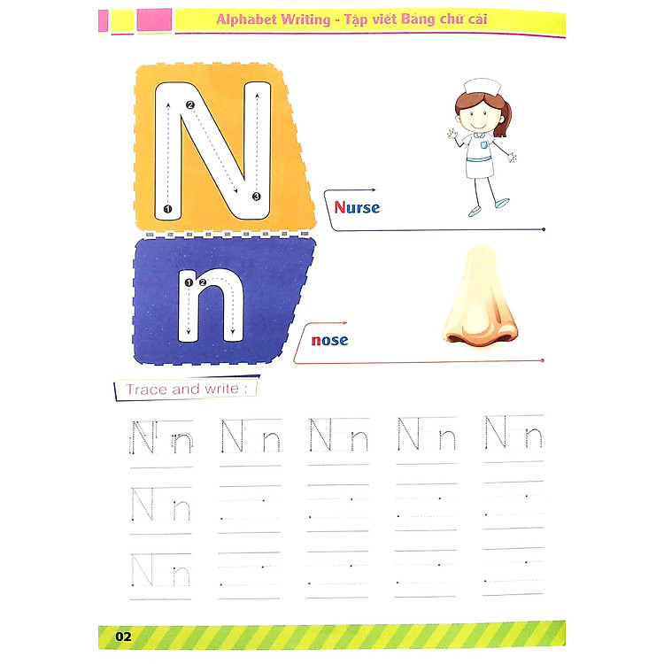 Vở Tập Viết Tiếng Anh Cho Bé - Tập 2 - Ảnh 6