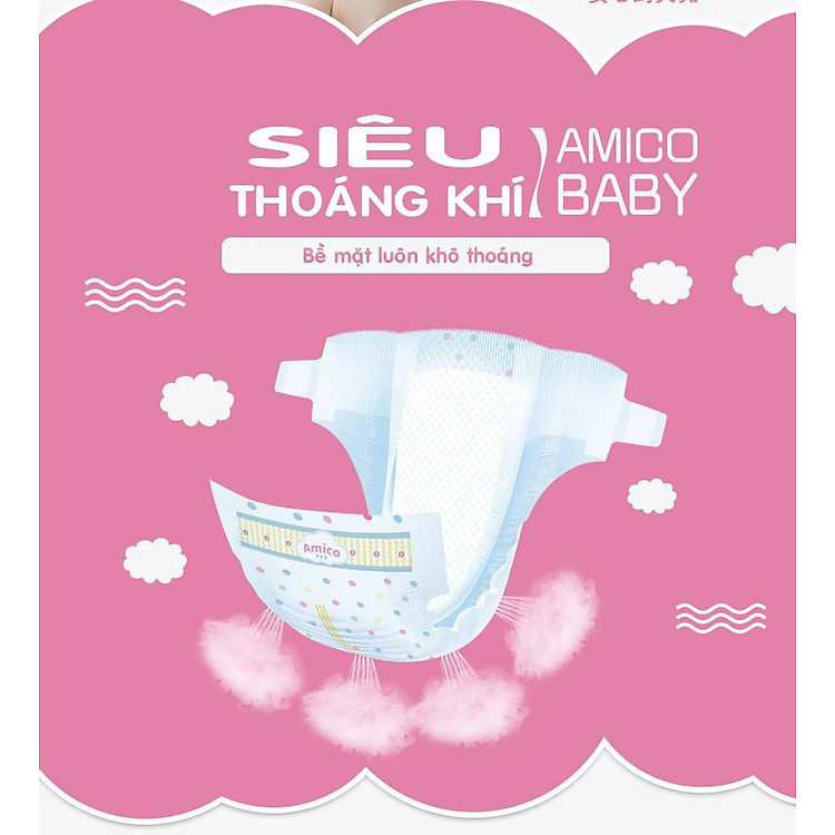 Mua Tã dán Amico Nhật size L54+4 Chính hãng Giá tốt - Hình ảnh 3