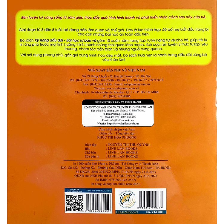 Kỹ Năng Đầu Đời - Bài Học Tự Bảo Vệ - Ảnh 3