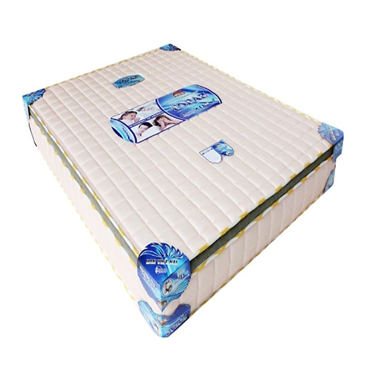 Nệm Lò Xo Topaz 3 Viền Đứng, Vải Xốp Gấm Hàn Việt Hải