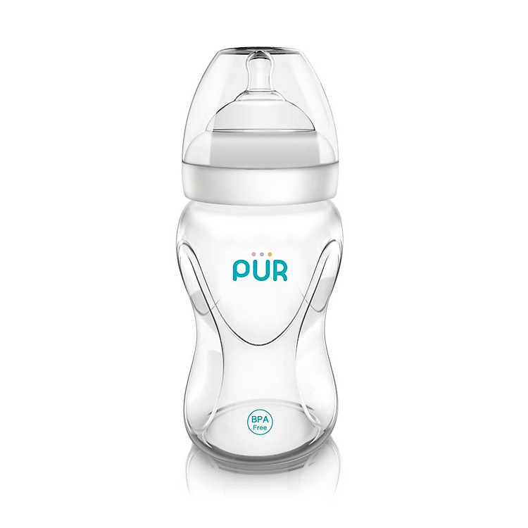 Bình sữa cổ rộng Pur Advanced Plus 250ml