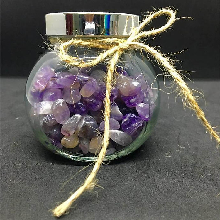 Lọ đá thạch anh tím