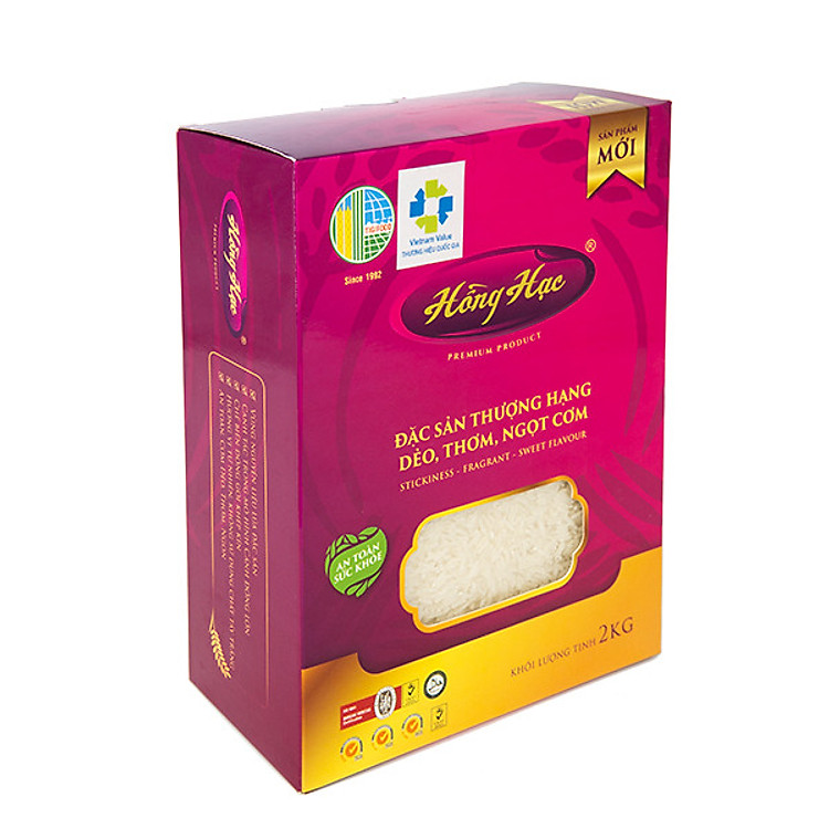 Gạo Thượng Hạng Hồng Hạc - 2kg