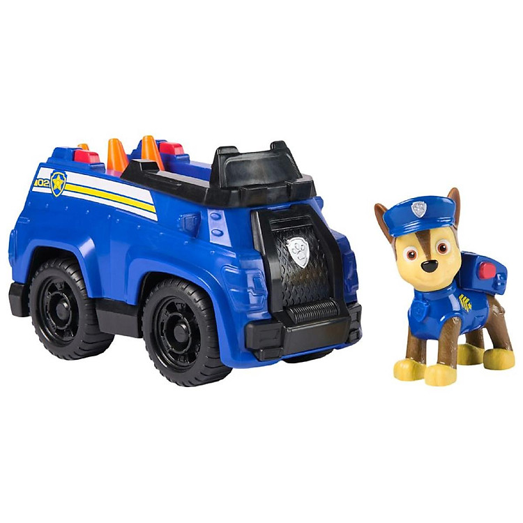 Đồ Chơi Xe Cứu Hộ Paw Patrol - Chase Chính hãng Tiết kiệm - Hình ảnh 5