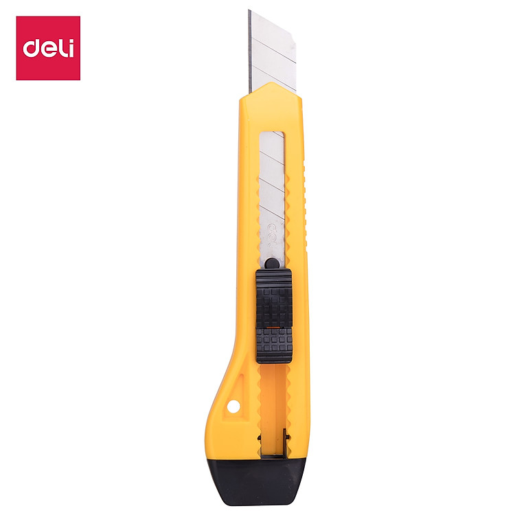 Dao rọc giấy Deli (cỡ lớn, 8 lưỡi tách rời)