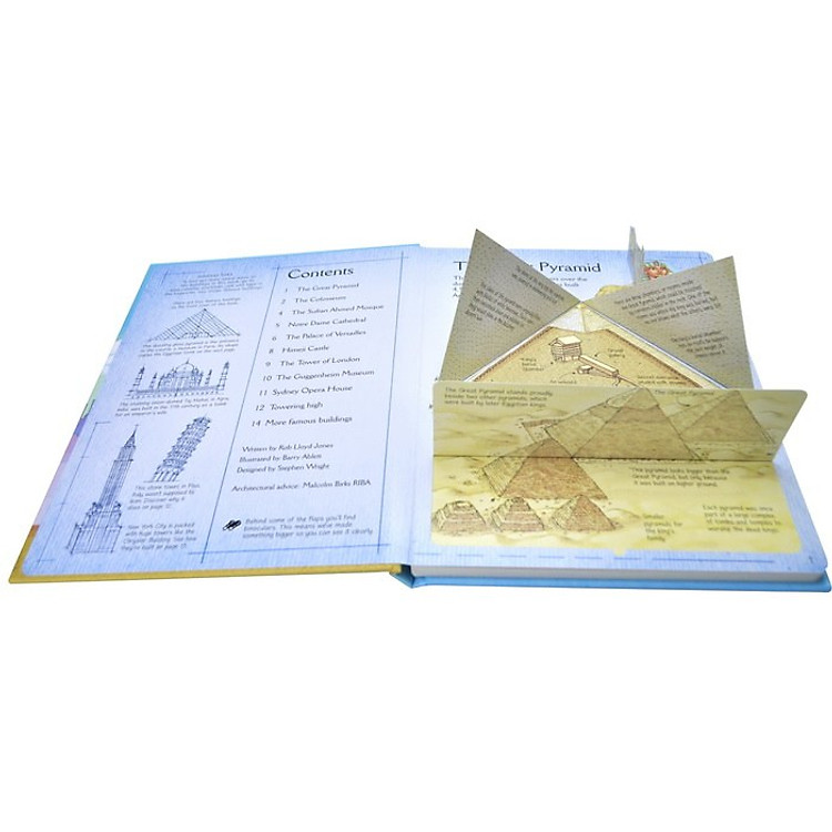 Tương Tác Tiếng Anh - Usborne See Inside Famous Buildings - Ảnh 7