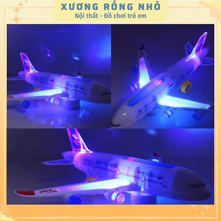 Mô hình Máy Bay Airbus A380 Pin Cảm ứng Chính hãng Giá rẻ - Hình ảnh 5